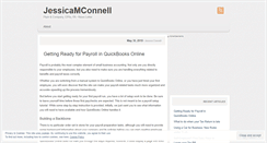 Desktop Screenshot of jessicaconnell.wordpress.com