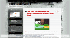 Desktop Screenshot of entertaimentworld.wordpress.com