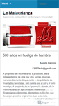 Mobile Screenshot of malacrianza.wordpress.com