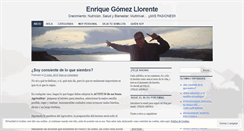 Desktop Screenshot of enriquegomezllorente.wordpress.com
