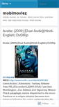 Mobile Screenshot of mobimoviez.wordpress.com