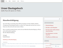 Tablet Screenshot of bloemersbauen.wordpress.com