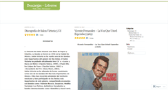 Desktop Screenshot of descargasextreme.wordpress.com