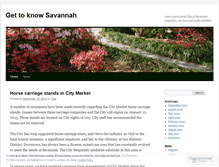 Tablet Screenshot of knowsavannah.wordpress.com