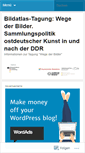 Mobile Screenshot of bildatlastagung.wordpress.com