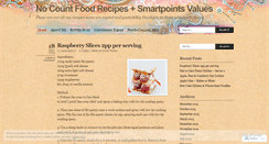 Desktop Screenshot of fillingfoods.wordpress.com