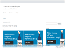 Tablet Screenshot of francochico.wordpress.com