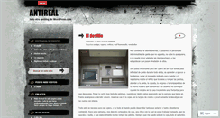 Desktop Screenshot of antireal.wordpress.com