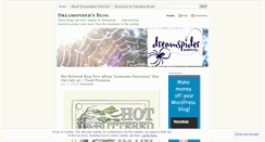 Desktop Screenshot of dreamspider.wordpress.com