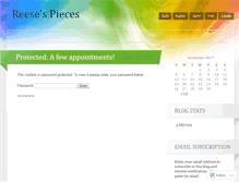 Tablet Screenshot of 5reesespieces.wordpress.com