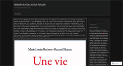 Desktop Screenshot of bernardbluteau.wordpress.com