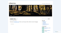 Desktop Screenshot of cherry26774.wordpress.com