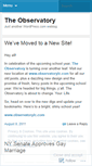 Mobile Screenshot of observerblog.wordpress.com