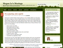 Tablet Screenshot of meganle.wordpress.com
