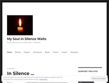 Tablet Screenshot of insilencewaits.wordpress.com