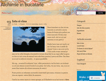 Tablet Screenshot of codebucatareste.wordpress.com