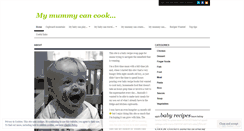 Desktop Screenshot of mymummycancook.wordpress.com