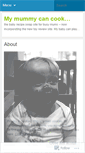Mobile Screenshot of mymummycancook.wordpress.com