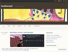 Tablet Screenshot of heatherwall.wordpress.com