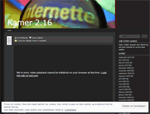 Tablet Screenshot of kamer216.wordpress.com