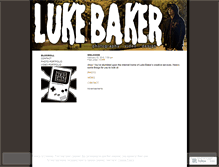 Tablet Screenshot of lukebakermedia.wordpress.com