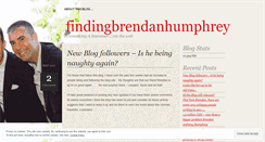 Desktop Screenshot of findingbrendanhumphrey.wordpress.com