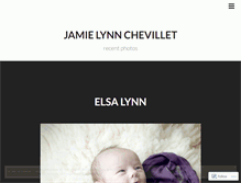 Tablet Screenshot of jchevy.wordpress.com