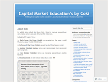 Tablet Screenshot of coki002.wordpress.com