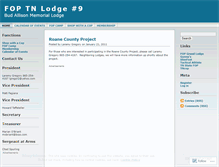 Tablet Screenshot of foptn9.wordpress.com