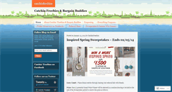 Desktop Screenshot of catchinfreebies.wordpress.com