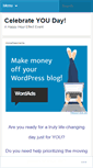 Mobile Screenshot of celebrateyouday.wordpress.com