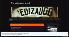 Desktop Screenshot of jedizaugg.wordpress.com