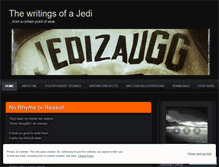 Tablet Screenshot of jedizaugg.wordpress.com