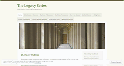 Desktop Screenshot of legacyseriesbooks.wordpress.com