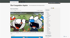 Desktop Screenshot of compulsivesquire.wordpress.com