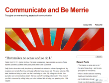 Tablet Screenshot of communicateandbemerrie.wordpress.com