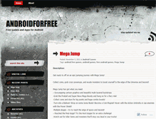 Tablet Screenshot of androidforfree.wordpress.com