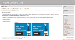 Desktop Screenshot of filipino360.wordpress.com