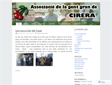 Tablet Screenshot of casalcirera.wordpress.com
