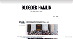 Desktop Screenshot of bloggerhamlin.wordpress.com