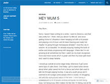 Tablet Screenshot of jezbr.wordpress.com