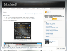 Tablet Screenshot of jackforamigaos.wordpress.com