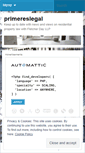 Mobile Screenshot of primereslegal.wordpress.com