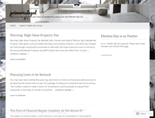 Tablet Screenshot of primereslegal.wordpress.com