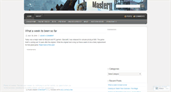 Desktop Screenshot of masteryrating.wordpress.com