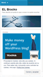 Mobile Screenshot of elbracko.wordpress.com