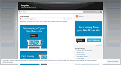 Desktop Screenshot of juegulus.wordpress.com