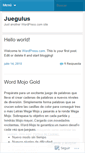 Mobile Screenshot of juegulus.wordpress.com