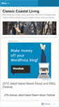 Mobile Screenshot of classiccoastalhomes.wordpress.com