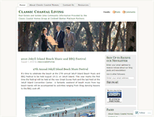 Tablet Screenshot of classiccoastalhomes.wordpress.com